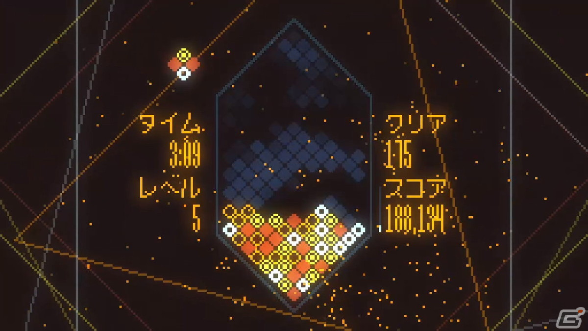 ブロックの動きにあわせてビジュアルやBGMなどがシンクロするパズルゲーム「Mixolumia」が配信開始！の画像2