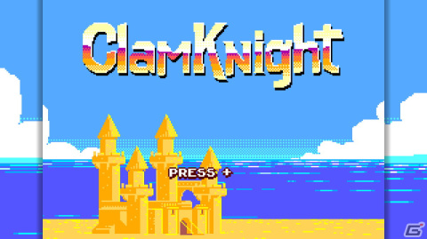 2枚貝な主人公を操作して城を取り戻そう！アクションパズル「ツクールシリーズ ClaM KNight」がSwitchで配信開始の画像2