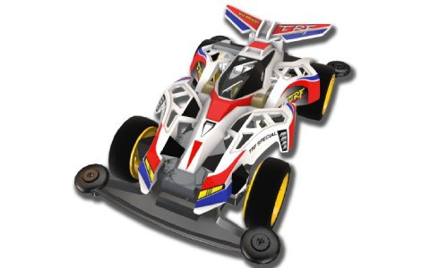 「ミニ四駆 超速グランプリ」マックスブレイカーの軽量ボディモデル「マックスブレイカー TRF」が「神速フェス」に登場！