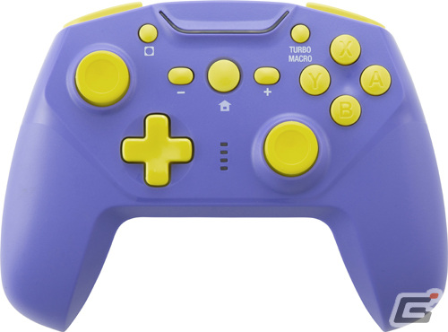 サイバーガジェットがNintendo Switch用ジャイロコントローラーの新色「パープル×イエロー」など5製品を発売の画像1