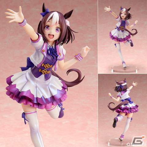 「ウマ娘 プリティーダービー」スペシャルウィークのサポートカード「日本一のステージを」モチーフのフィギュアが登場！の画像2