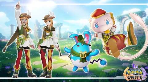「Pokémon UNITE」にミュウやドードリオが参戦！舞台はレックウザが登場する「テイア蒼空遺跡」への画像10