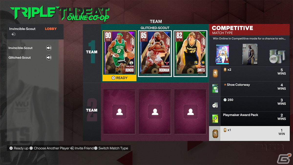 「NBA 2K23」新しくなった「マイチーム」モードの情報が公開！友人らとチームを組んでのオンライン協力プレイが可能にの画像12