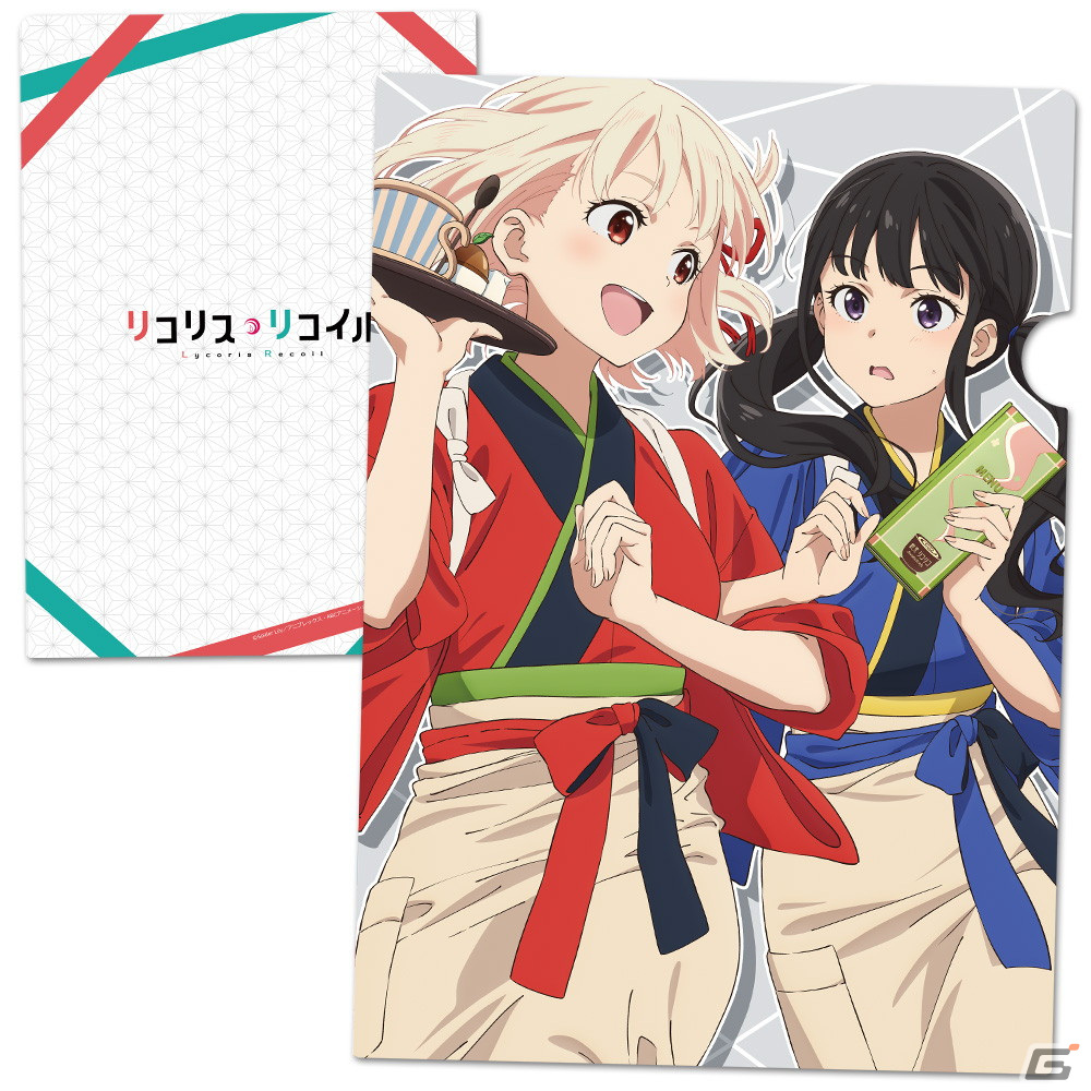 TVアニメ「リコリス・リコイル」のアクリルコースター、マグカップ、クリアファイルが「きゃらON！」で予約受付中の画像7