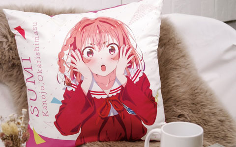 アニメークからTVアニメ「彼女、お借りします」のスマホケース・クッション・タペストリー・Tシャツが登場！