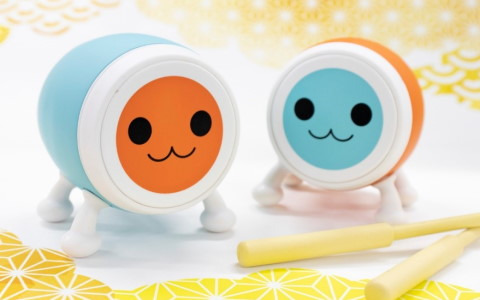 「太鼓の達人」よりバチで叩くと実際に音が鳴るどんちゃん・かっちゃんのカプセルトイが登場！