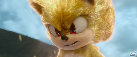 「ソニック・ザ・ムービー／ソニック VS ナックルズ」作中で変身する“スーパーソニック”の場面写真が公開！の画像1