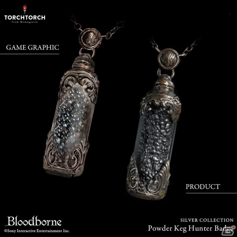 「Bloodborne」より「火薬の狩人証」がシルバーアクセサリーになって登場！ビジュアルを完全再現し高級感ある仕上がりにの画像5