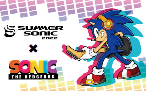 「ソニック・ザ・ヘッジホッグ」とSUMMER SONIC 2022がコラボ！ソニックたちのぬいぐるみで作られた巨大フォトスポットなどを紹介