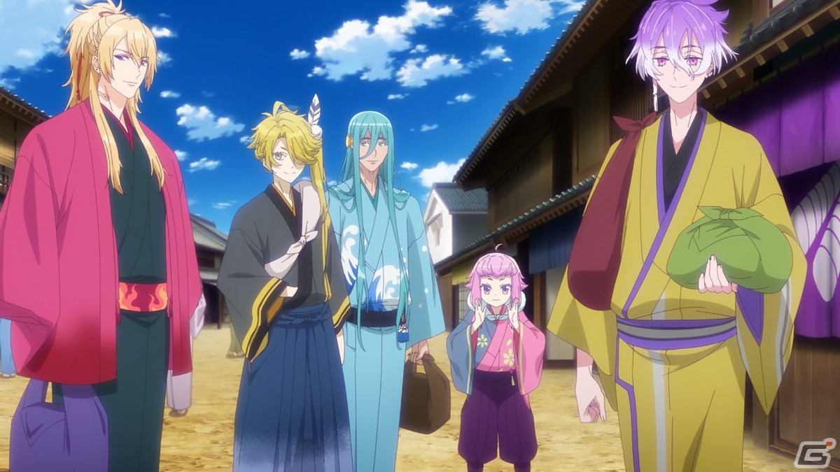 「特『刀剣乱舞-花丸-』～華ノ巻～」より本丸に帰れなくなってしまった水心子正秀や源清麿ら遠征組の場面写真が公開！の画像4