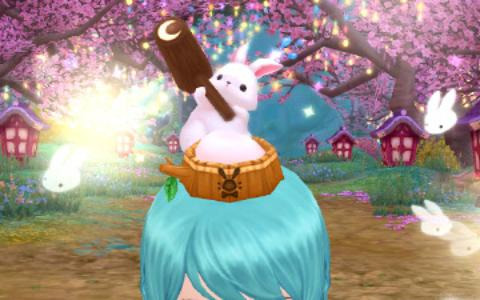 「星界神話 -ASTRAL TALE-」頭アバター「ぺったん餅つきウサギ」が登場