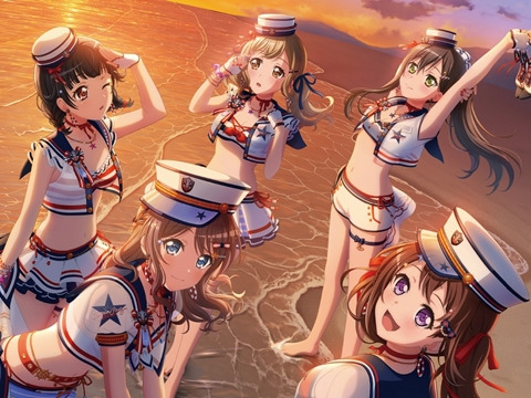 「BanG Dream!」よりPoppin'Partyの18thシングル「夏に閉じこめて」が本日8月31日に発売！