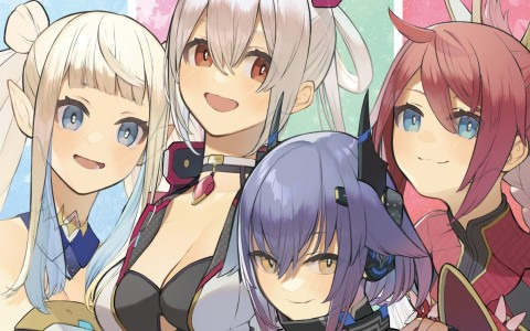 オンラインRPG「PSO2」キャラクターソングCDベスト第2弾が10月26日に発売！ジャケットイラストも公開