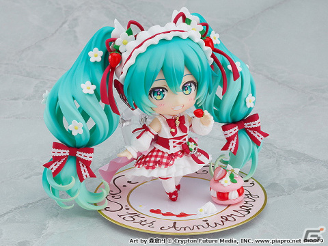 苺をモチーフにしたキュートな初音ミクのフィギュア「初音ミク 15th Anniversary Ver.」が登場！の画像6