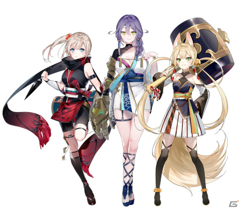 「SAMURAI MAIDEN -サムライメイデン-」侍JK「玉織紬」と3人の忍者「護影」の詳細が公開！の画像7