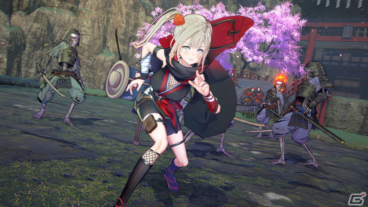「SAMURAI MAIDEN -サムライメイデン-」侍JK「玉織紬」と3人の忍者「護影」の詳細が公開！の画像11