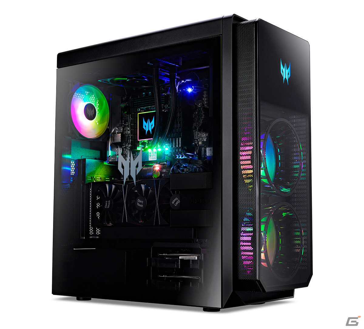 Acerから独自冷却ファンと水冷式CPUクーラー搭載のゲーミング