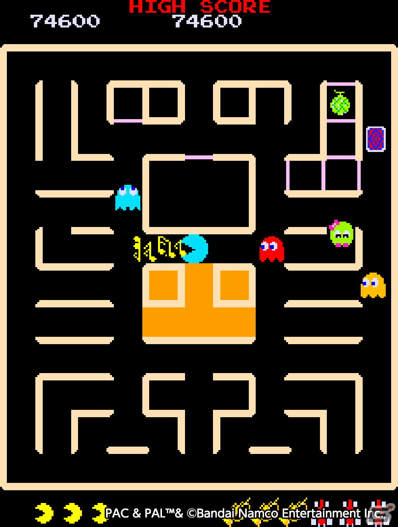 1983年にナムコから発売されたアクションゲームがPS4/Switchに登場！「アーケードアーカイブス パック＆パル」が9月1日より配信開始の画像6