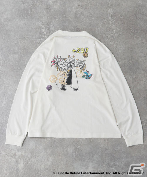 「パズル＆ドラゴンズ」アパレルブランド「RAGEBLUE」から4種の描き下ろし長袖Tシャツが発売の画像4
