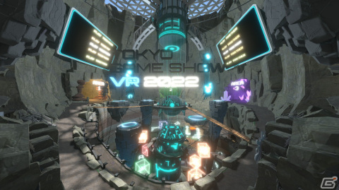 「東京ゲームショウ VR 2022」舞台となるダンジョンのビジュアルが公開！幕張メッセの地下に広がる「ゲームの地層」の謎を解き明かす冒険への画像4