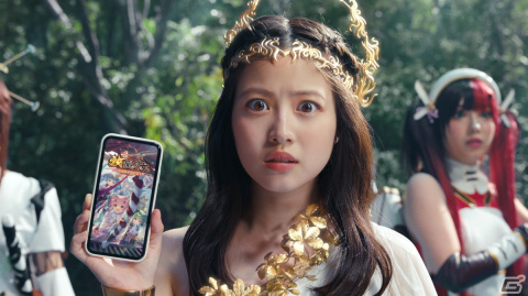 「放置少女～百花繚乱の萌姫たち～」今田美桜さんが女神となって登場する新TVCM「放置しよう、いまだ！」篇が9月2日から放送開始の画像1