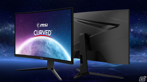 MSIから23.6インチで湾曲率1,500Rのゲーミングモニター「G242C」が発売！最大リフレッシュレート170Hzで応答速度1msの画像1