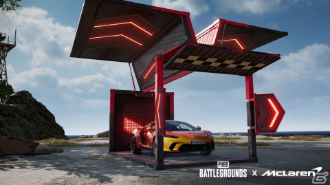 「PUBG」がスーパーカーブランド「McLaren」とコラボ！Coupe RB用McLarenスペシャルスキンや限定衣装、エモートなどが登場の画像5