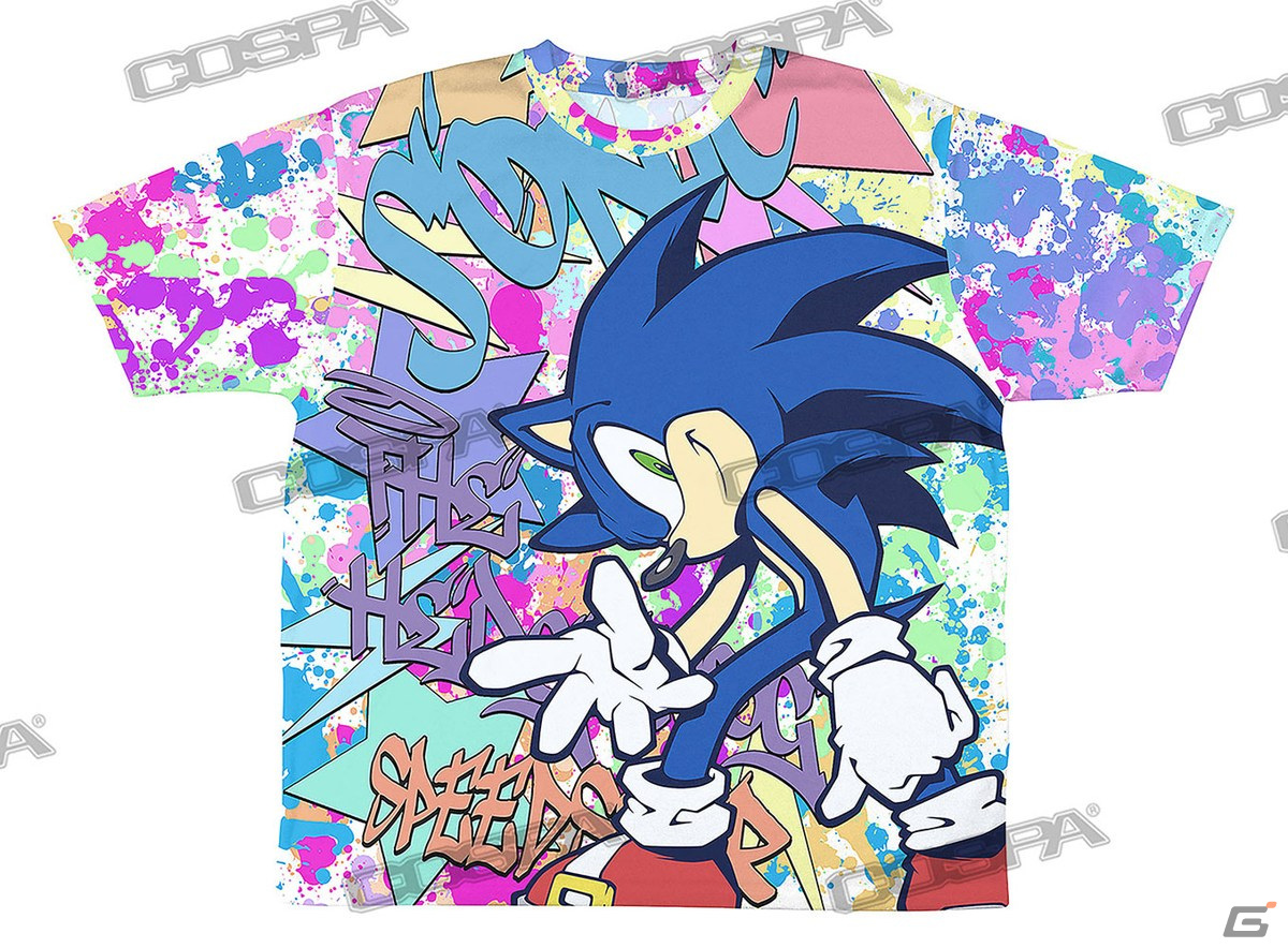 コスパから「ソニック・ザ・ヘッジホッグ」の両面フルグラフィックTシャツなど新作グッズ7種が登場！の画像17