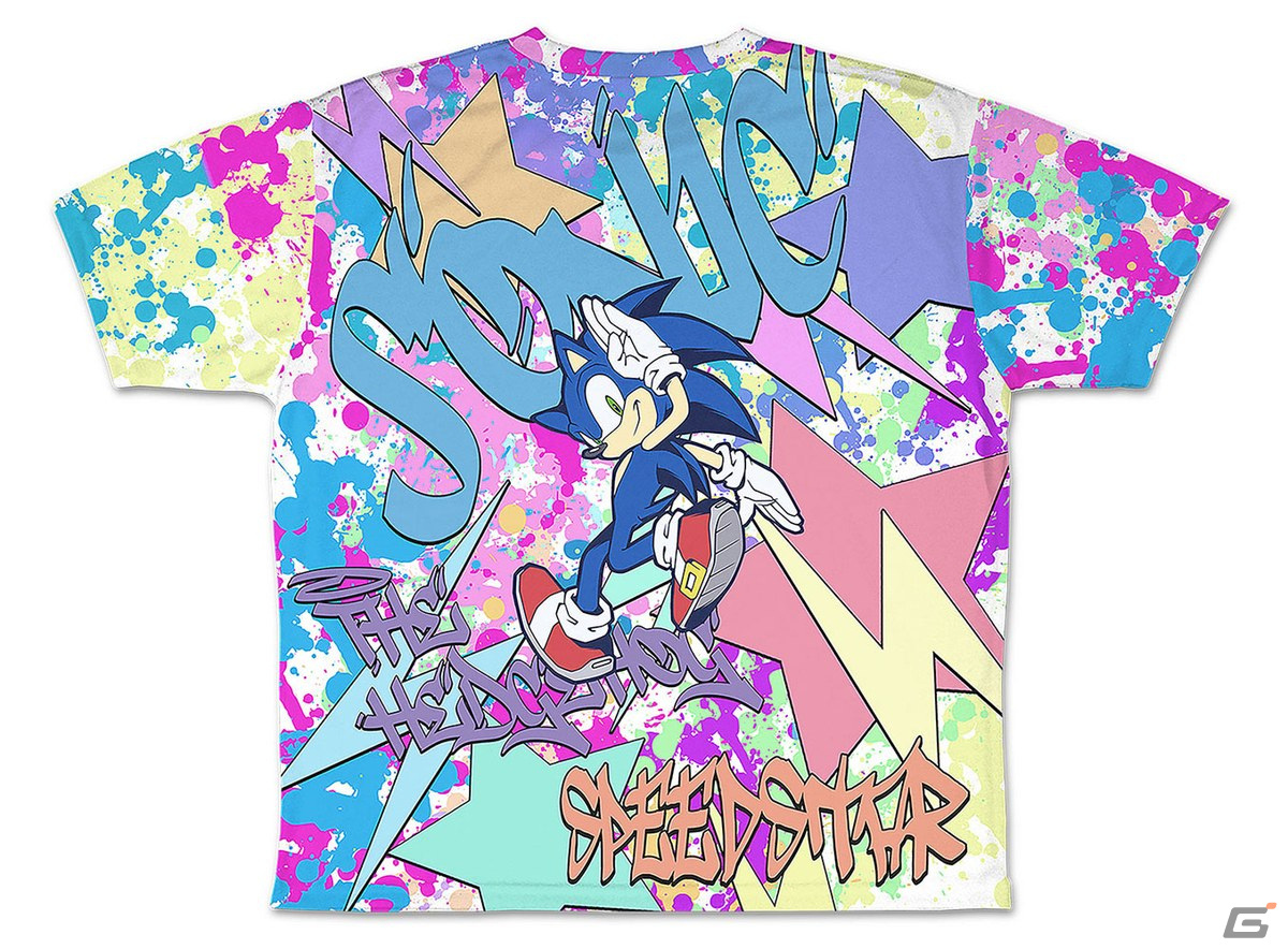 コスパから「ソニック・ザ・ヘッジホッグ」の両面フルグラフィックTシャツなど新作グッズ7種が登場！の画像18