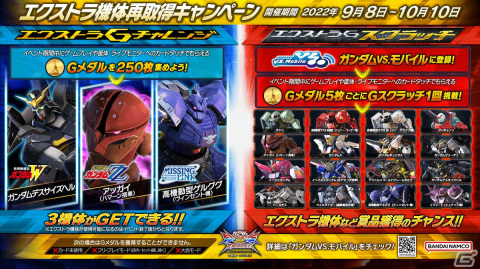 「機動戦士ガンダム EXVS.2XB」既存の13機体にバランス調整を実施するアップデートを9月8日に実施の画像2