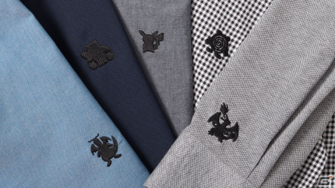 ポケモンシャツにポケモンのシルエット刺繍が登場！「ポケットモンスター 赤・緑」に登場する25種のポケモンから選択可能の画像3