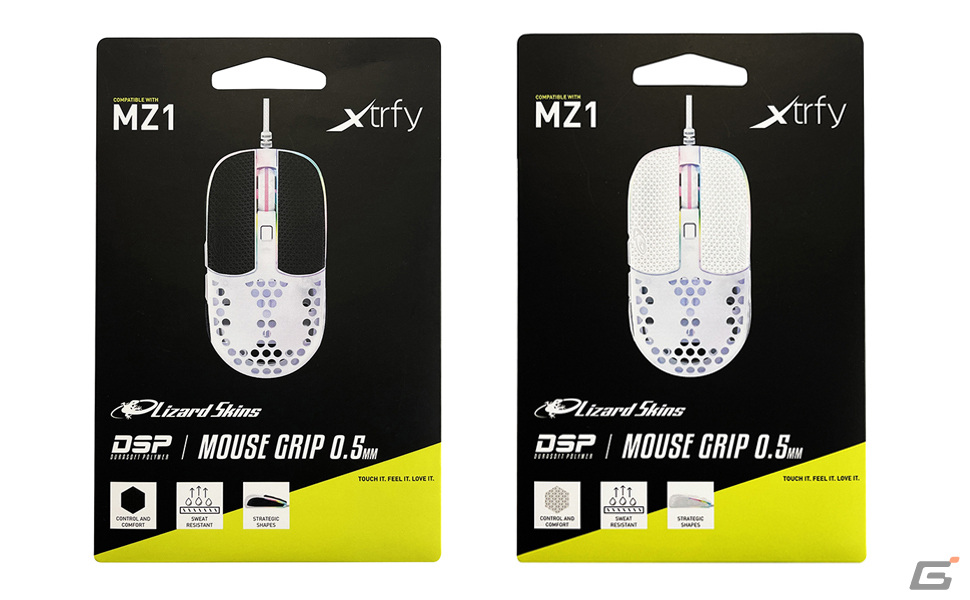 ゲーミングマウス「M4」「M42」「MZ1」をカスタマイズできる「Xtrfy Lizard Skins DSP マウスグリップ」全8種が発売の画像12