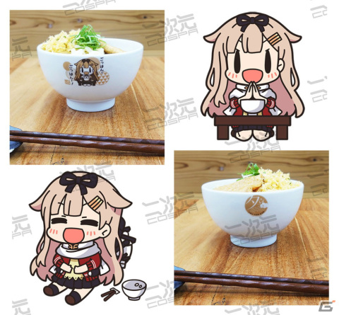 「艦隊これくしょん -艦これ-」より夕立改二 うどんmode どんぶり、朧 秋刀魚mode ビールジョッキが登場！の画像3