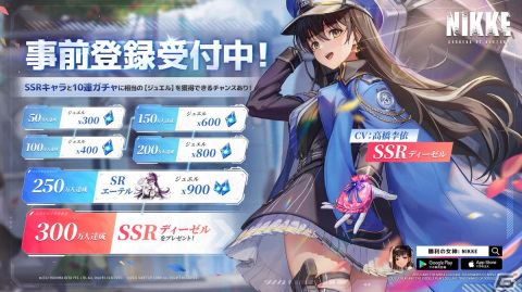 「勝利の女神：NIKKE」の事前登録受付がスタート！世界観を堪能できるPVも公開の画像2