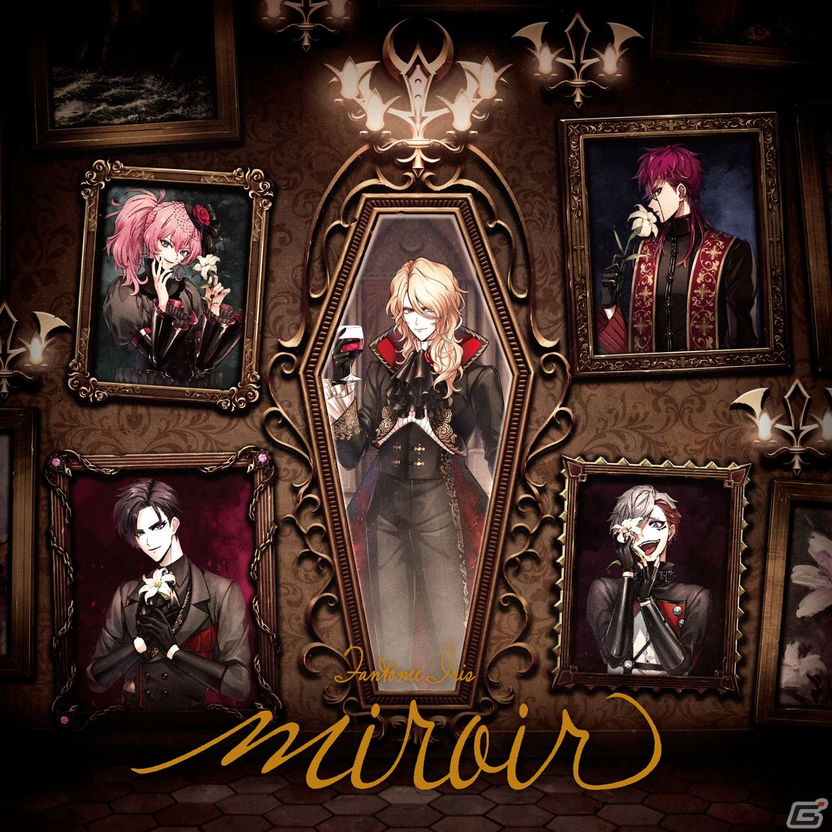 「from ARGONAVIS」よりFantôme Irisの1stアルバム「miroir」が発売！新録4曲を含めた全12曲を収録の画像2