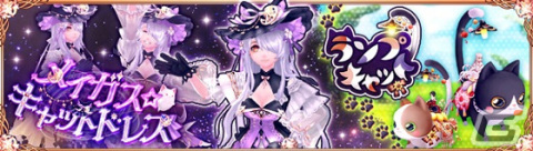 「幻想神域 -Another Fate-」でアバター「メイガス☆キャットドレス」と「ランプキャット」が登場の画像1