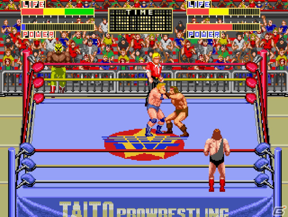 1989年にタイトーから発売されたアクションゲームがPS4/Switchに登場！「アーケードアーカイブス チャンピオンレスラー」が9月8日より配信の画像6
