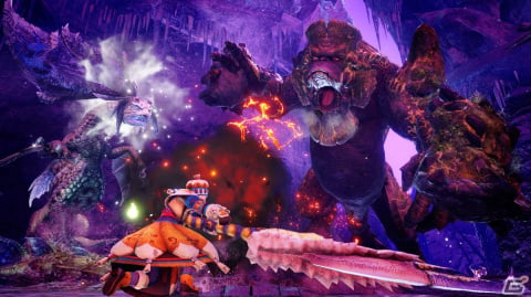 「モンスターハンターライズ：サンブレイク」ポーズセット「愉快なポーズ」をゲットしよう！イベントクエスト「白き歌姫に侍る巨躯」が配信の画像1