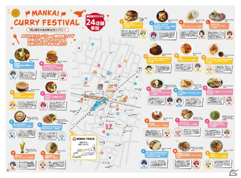 「A3!」と下北沢カレーフェスティバルのコラボ企画「MANKAI CURRY FESTIVAL」が9月30日より開催！の画像4