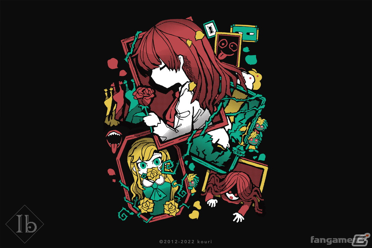ホラーアドベンチャー「Ib」より“？？？の世界”Tシャツや