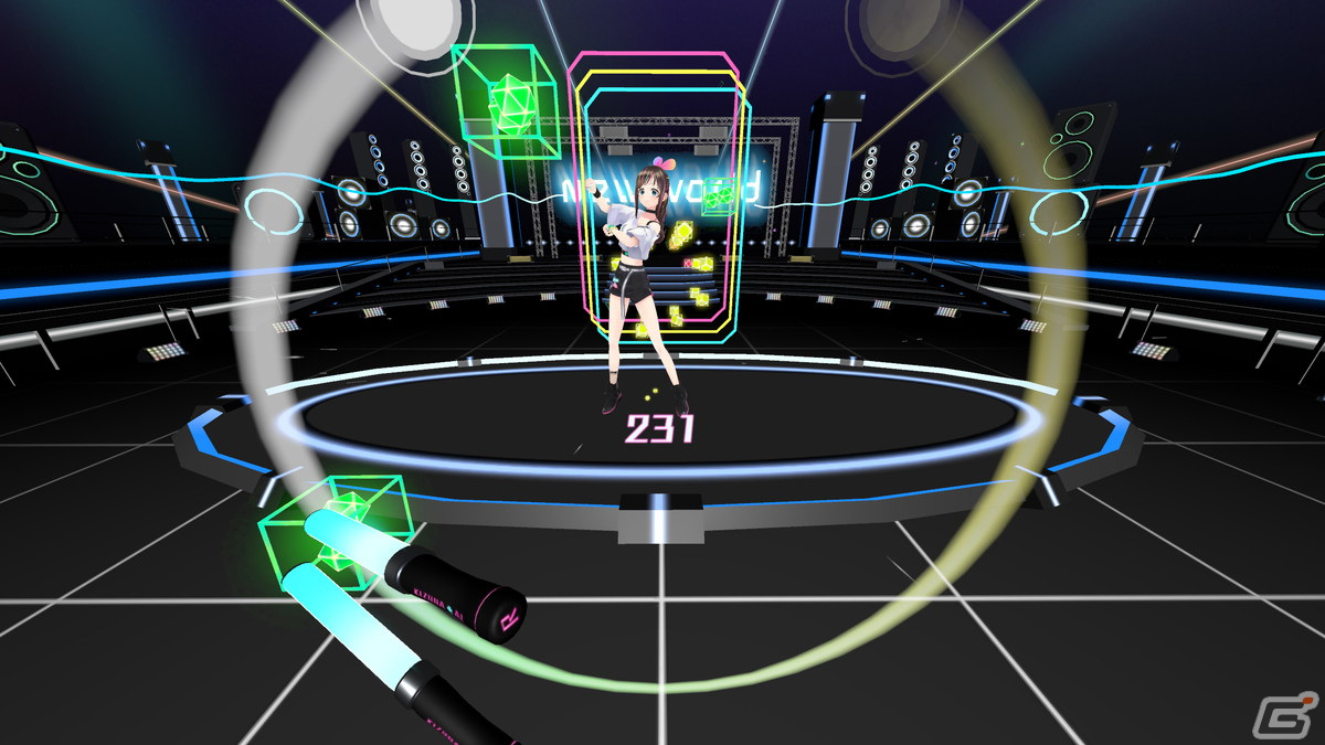キズナアイさんと遊ぶリズムゲーム「Kizuna AI - Touch the Beat!」のPS5/PS4版が2023年初頭に発売！PS VR2に対応の画像3