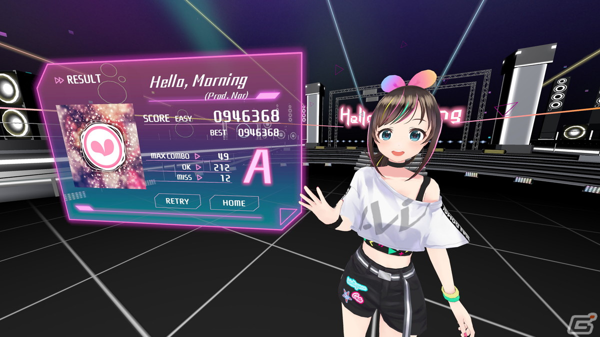 キズナアイさんと遊ぶリズムゲーム「Kizuna AI - Touch the Beat!」のPS5/PS4版が2023年初頭に発売！PS VR2に対応の画像5