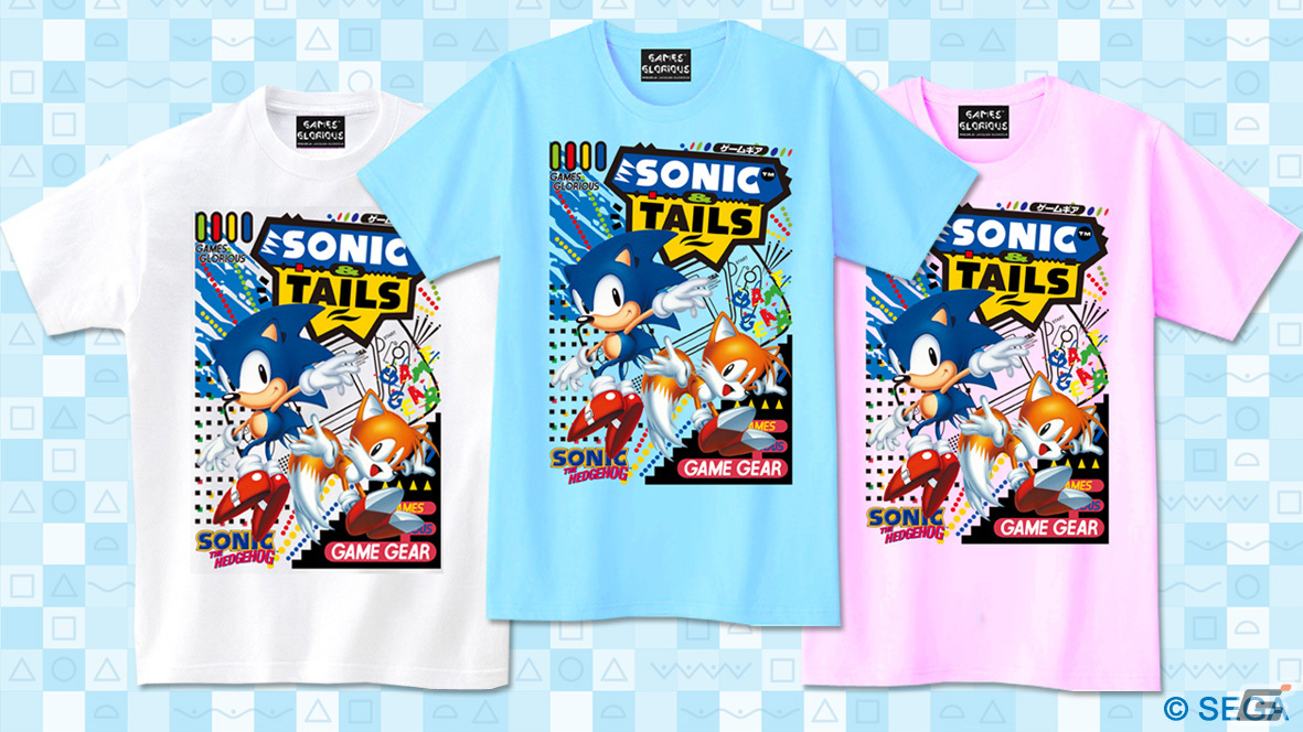 「GAMES GLORIOUS x SEGA」ソニック・メガドライブ・ゲームギアなどとのコラボアイテムが登場！東京ゲームショウ2022では先行予約・販売もの画像5