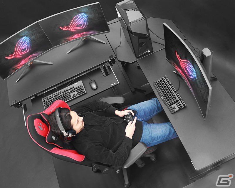 Bauhutteが東京ゲームショウ2022でROGとのコラボレーション展示を実施！白デスクセット一式が当たるキャンペーンもの画像4