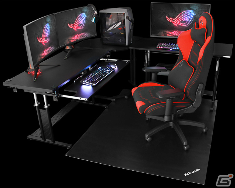 Bauhutteが東京ゲームショウ2022でROGとのコラボレーション展示を実施！白デスクセット一式が当たるキャンペーンもの画像5