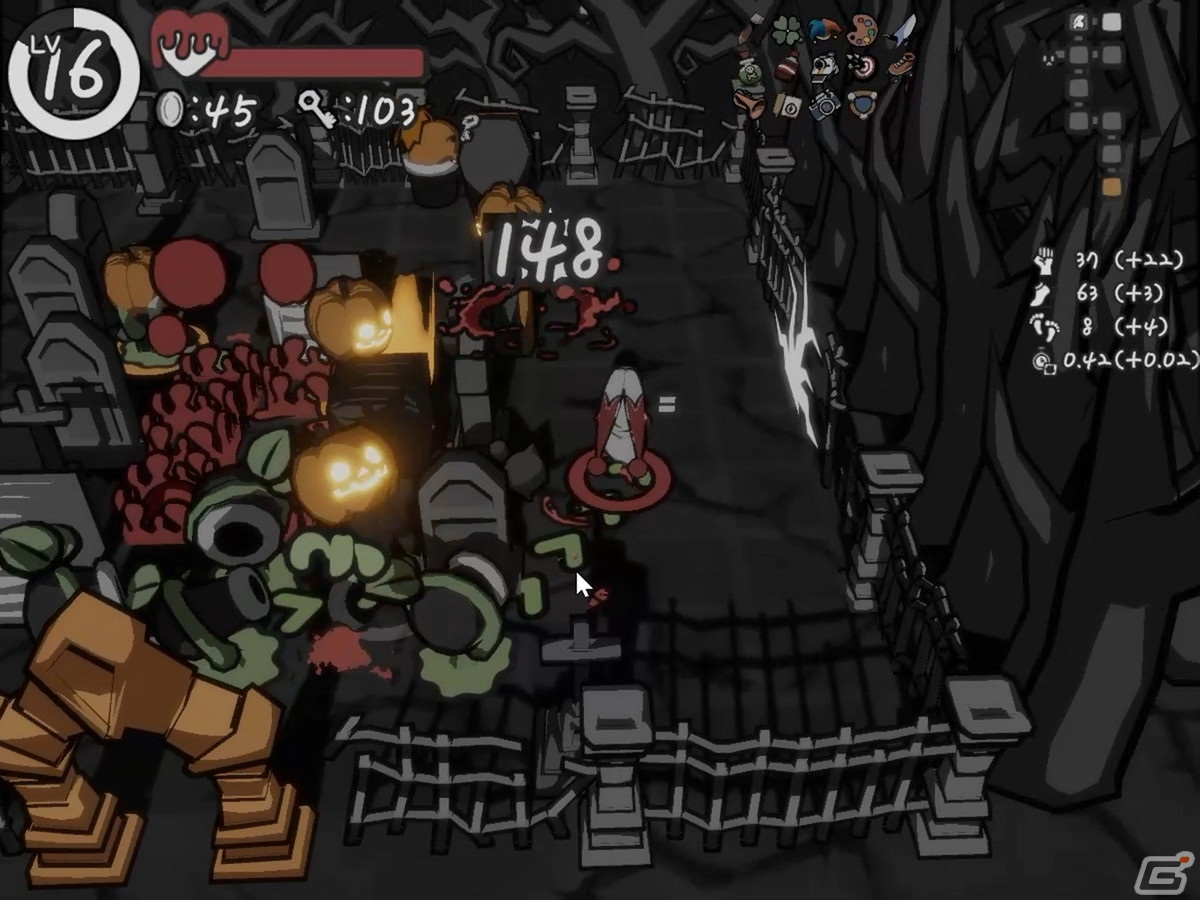 絵具でダンジョンを塗り替えて戦うローグライクACT「Wetory」のデモ版がSteamにて配信開始！TGS2022にもデモ版を出展の画像9