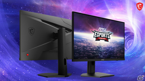 MSI、RAPID IPSパネルを搭載しリフレッシュレート170Hz・応答速度1msのゲーミングモニター「G244F」が9月27日に発売の画像1