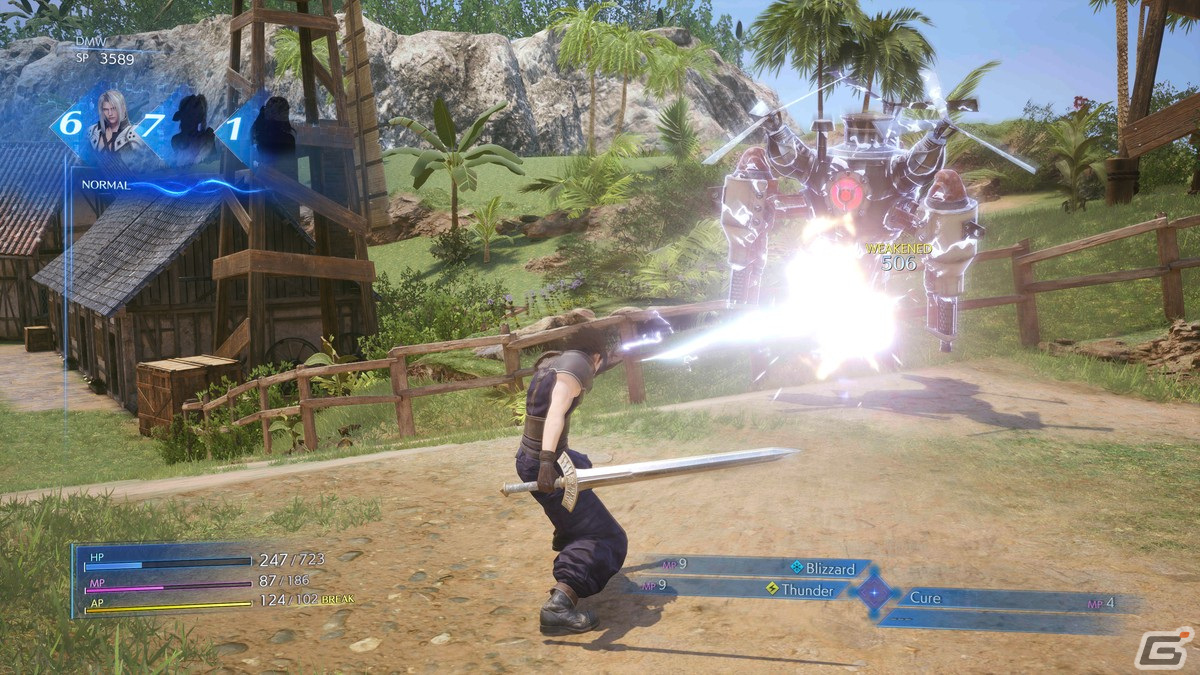 「クライシス コア -ファイナルファンタジーVII- リユニオン」クラウドなどの登場キャラクターを紹介！独自のシステム「D.M.W」もチェックの画像14