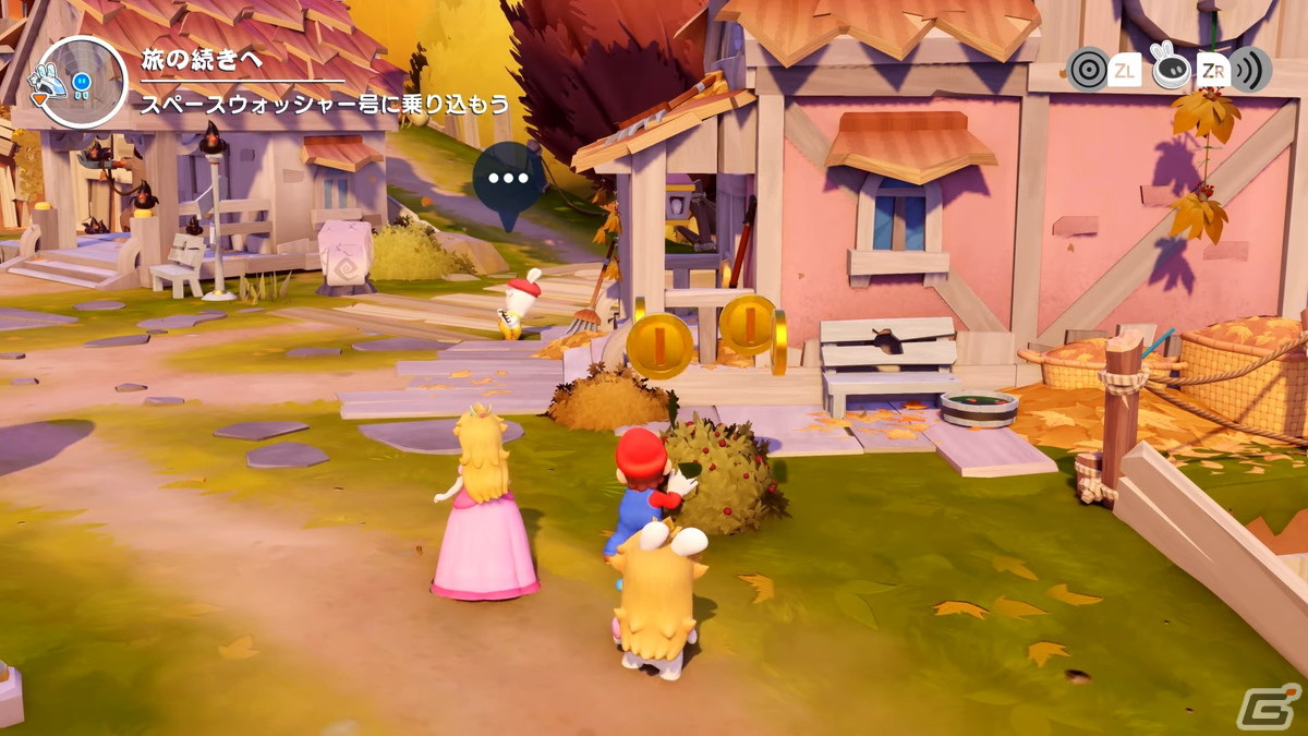 「マリオ＋ラビッツ ギャラクシーバトル」が12月2日に発売決定！探索パートを紹介する新たな映像も公開の画像3