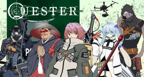 原案・萩原一至氏によるハクスラRPG「QUESTER」が東京ゲームショウ2022 インディーゲームコーナーに出展の画像1